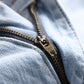 Herren Slim Straight Jeans mit Rissen