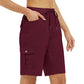 Damen-Schnell trocknende Cargoshorts mit Taschen