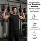 Herren- Tanktop- und Hose-Set mit lockerer Passform