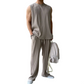 Herren- Tanktop- und Hose-Set mit lockerer Passform