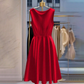 🎁Neu eingetroffen – 72 % Rabatt💥 Elegantes, ärmelloses Partykleid für Damen🌸Der elegante Schwan auf der Feier👠