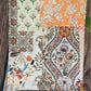 Patchwork-Damenhose mit weitem Bein