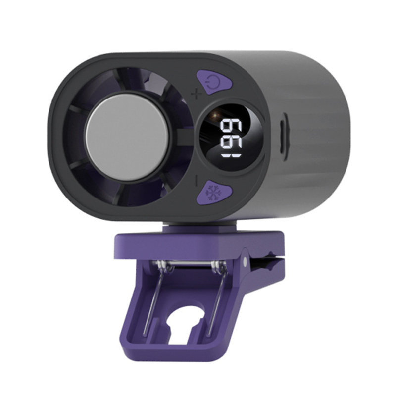 Wiederaufladbarer Clip-On-Luftkühler für den Außenbereich