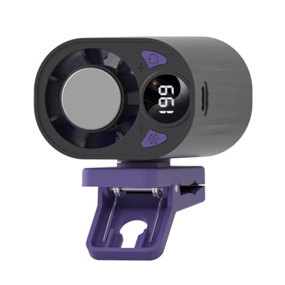 Wiederaufladbarer Clip-On-Luftkühler für den Außenbereich