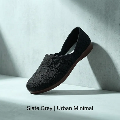 👟 Atmungsaktive Strick-Freizeitschuhe für Damen – Kühler Tragekomfort, Flexible PVC-Sohle & Ideal Für Lange Spaziergänge 🚶‍♀️