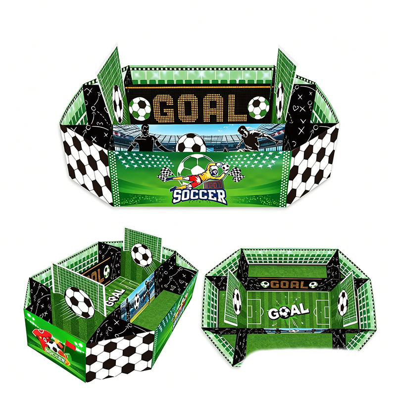 3-teiliges Snack-Set „Fußballstadion“
