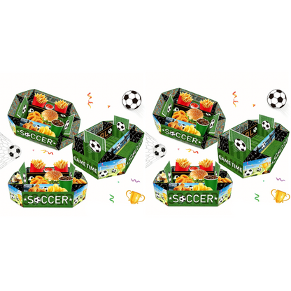 3-teiliges Snack-Set „Fußballstadion“