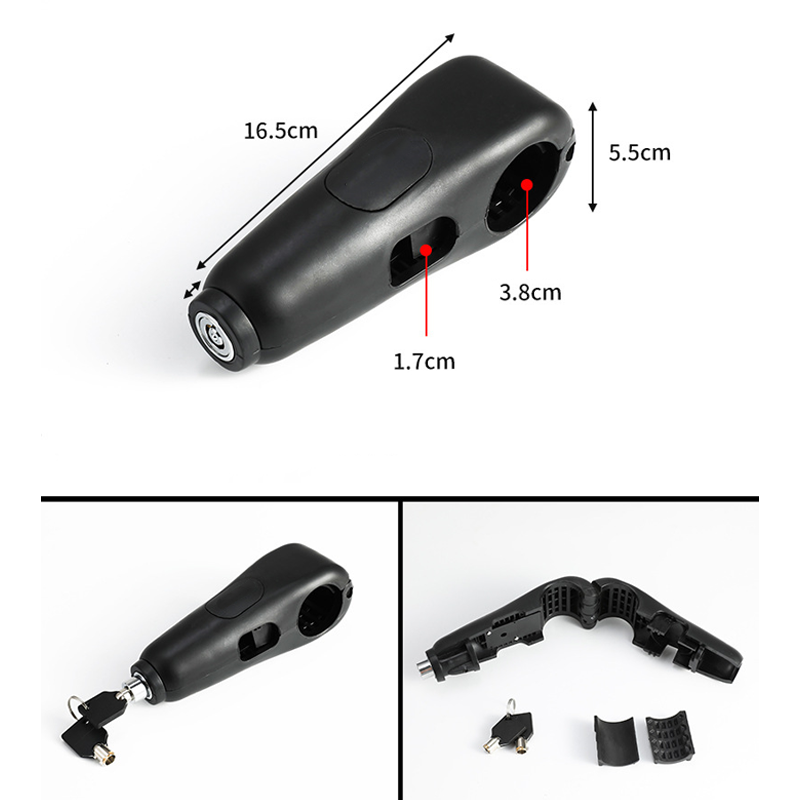 🔒 50% RABATT! 🏍️ Universelles Motorrad Diebstahlschutz-Lenkerschloss – Robuste Konstruktion, Einfache Montage & Ideal Für Maximale Sicherheit Im Alltag 🛡️