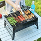 🍖 SPARE 50% 🏕️ Faltbarer tragbarer Grill mit Schublade & Ständer – Kompakt, stabil & perfekt für Camping, Garten & Balkon ✨