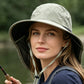 🧢 ☀️ Unisex Faltbarer Sonnenschutz-Bucket-Hat – Breite Krempe, UV-Schutz, Leicht & Ideal Für Wandern, Angeln Oder Tage Am Strand 🏖️