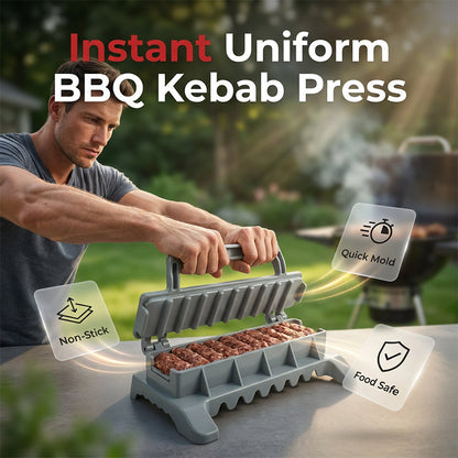 ⚡️Kebab-Maker: Perfekt geformte Spieße ohne Kleben & Zeitverlust 🥩
