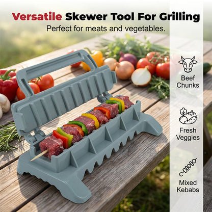 ⚡️Kebab-Maker: Perfekt geformte Spieße ohne Kleben & Zeitverlust 🥩