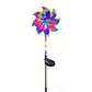 📢📢 50 % Rabatt!! + KOSTENLOSER VERSAND ⏰🌈Solarbetriebene Regenbogen-Windrad-Gartenleuchte 🌀