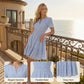 🌞 50% RABATT NUR HEUTE 👗 Damen Stufen-Minikleid – sommerlich, locker & verspielt 💫 Perfekt für Strand & Stadt