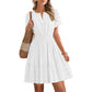 🌞 50% RABATT NUR HEUTE 👗 Damen Stufen-Minikleid – sommerlich, locker & verspielt 💫 Perfekt für Strand & Stadt