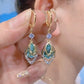 💎 50% RABATT! 💧 Himmelblaue Tropfen-Creolen mit Drop-Effekt – elegante Hänger für Damen – Leichte, funkelnde Ohrringe für den täglichen Chic oder besondere Anlässe ✨