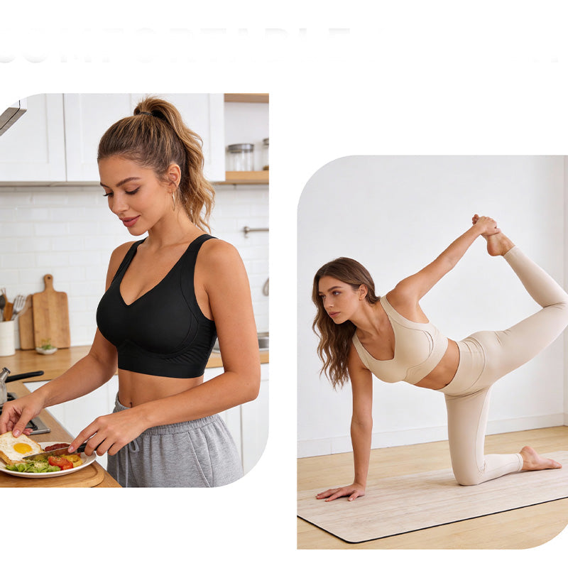 👙 BEFRISTET 50% RABATT! ✨ Nahtloser Push-up-BH – W-Stütze, 3cm Träger, 7-Reihen 👌
