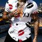 💋 LIMITIERTES ANGEBOT: 50% RABATT! ✨ Herren-Kussdruck Hemd – verspielt, leicht, lebendig 👔