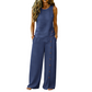 Set aus einem ärmellosen Freizeit-Oberteil und einer Hose mit weitem Bein für Damen