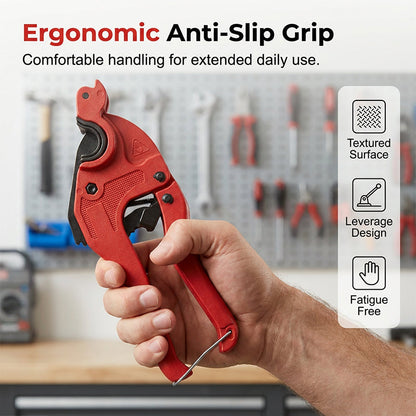 Heavy-Duty Ratcheting Pipe Cutter