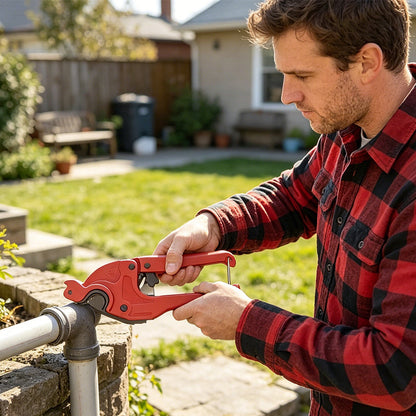 Heavy-Duty Ratcheting Pipe Cutter