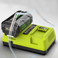 Dual Port 40V Lithium Battery Charger for Power Tools