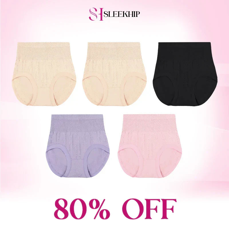 💥Jahresendausverkauf – 70 % Rabatt 💞 Auslaufsichere, hoch taillierte, bauchformende, poformende Unterhosen